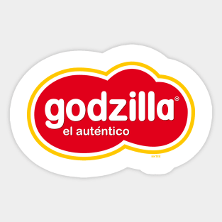 Godzilla - el auténtico Sticker